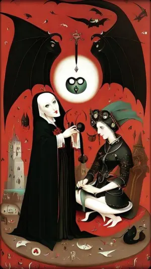 Bat Party - Art Print