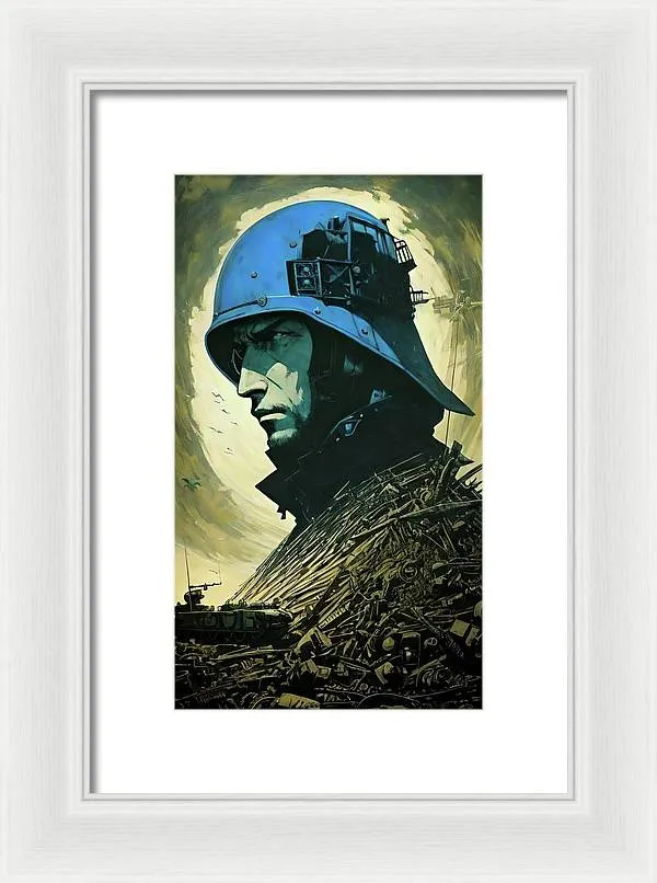 Battle - Framed Print