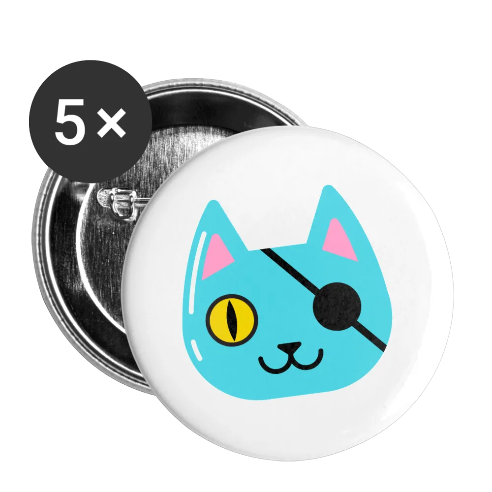 CAPTAIN KUTTO Buttons small 1'' (5-pack)