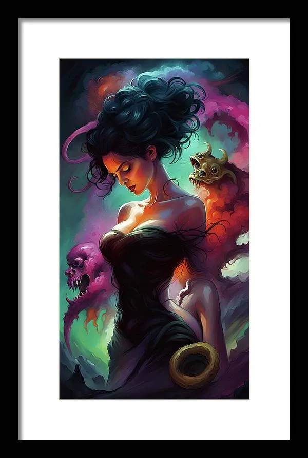 Color Dream - Framed Print