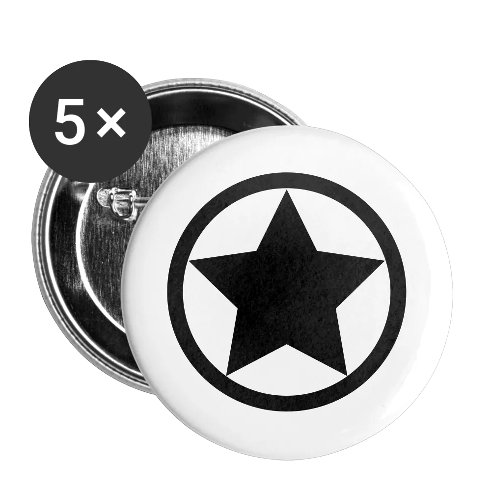 CONTROL Buttons small 1'' (5-pack)