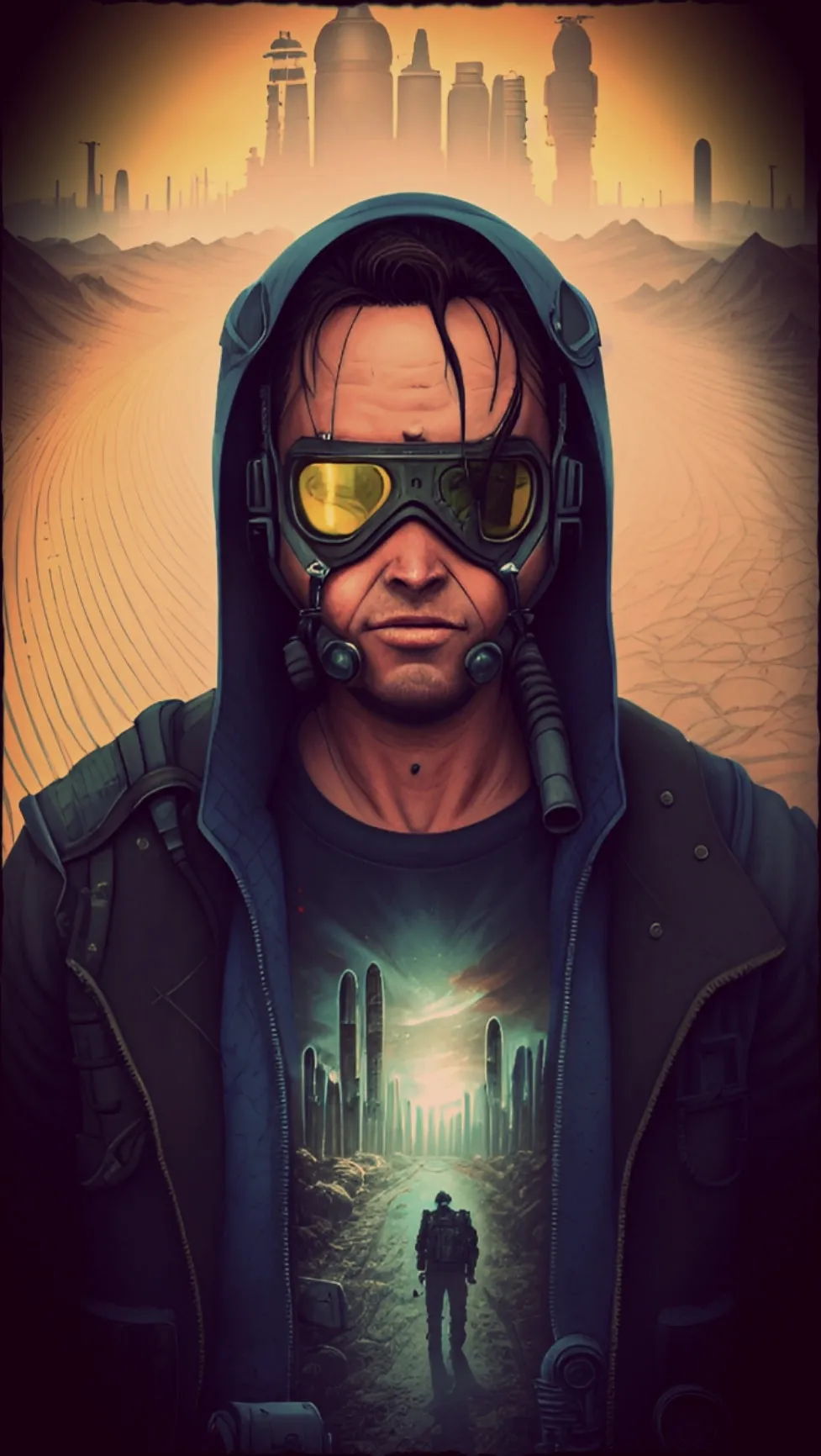 Desert Walker - Art Print