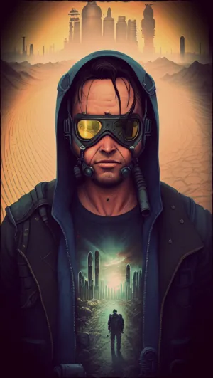 Desert Walker - Art Print