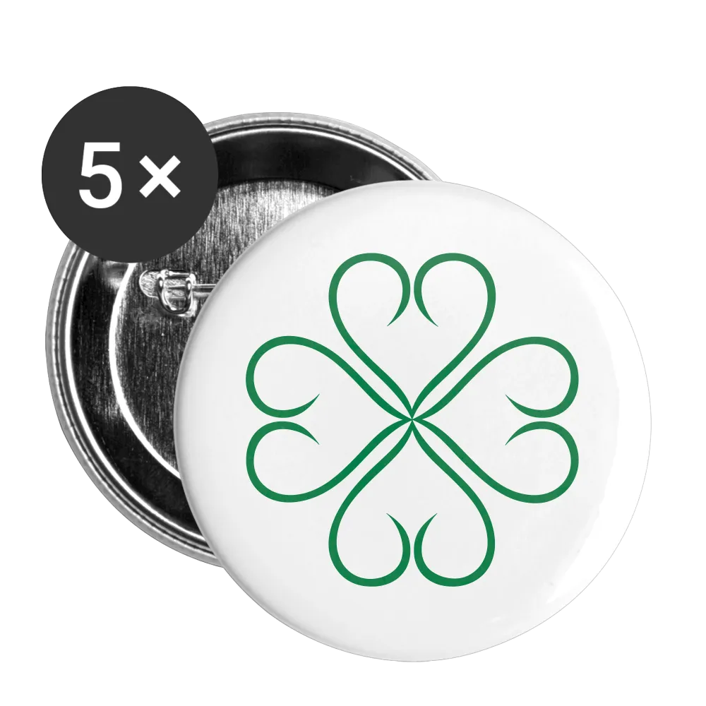 H CLUB Buttons small 1'' (5-pack)