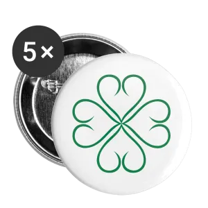 H CLUB Buttons small 1'' (5-pack)