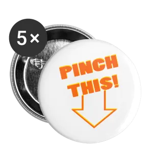 PINCH Buttons small 1'' (5-pack)