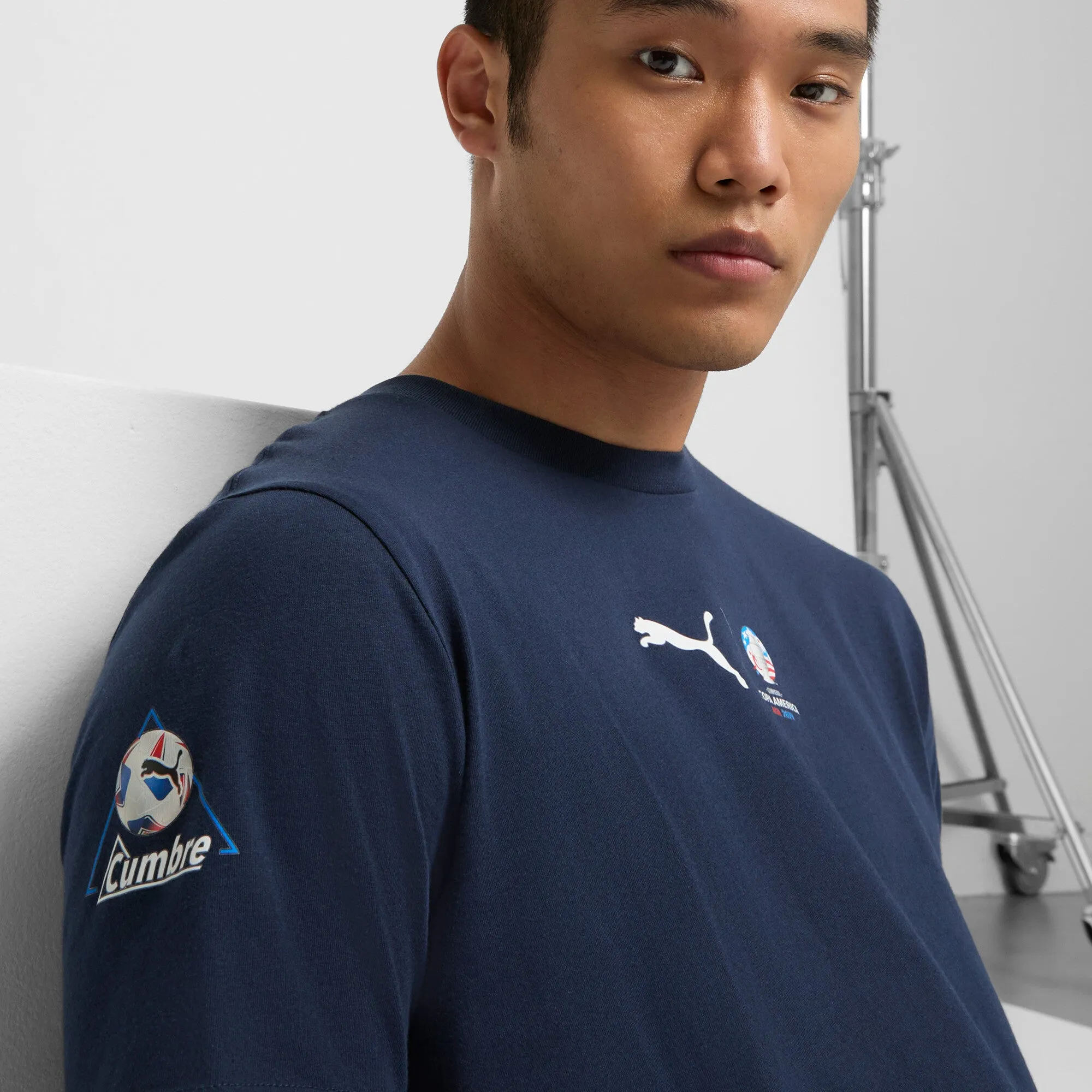 PUMA Men's CONMEBOL Copa América 2024 USA Tee