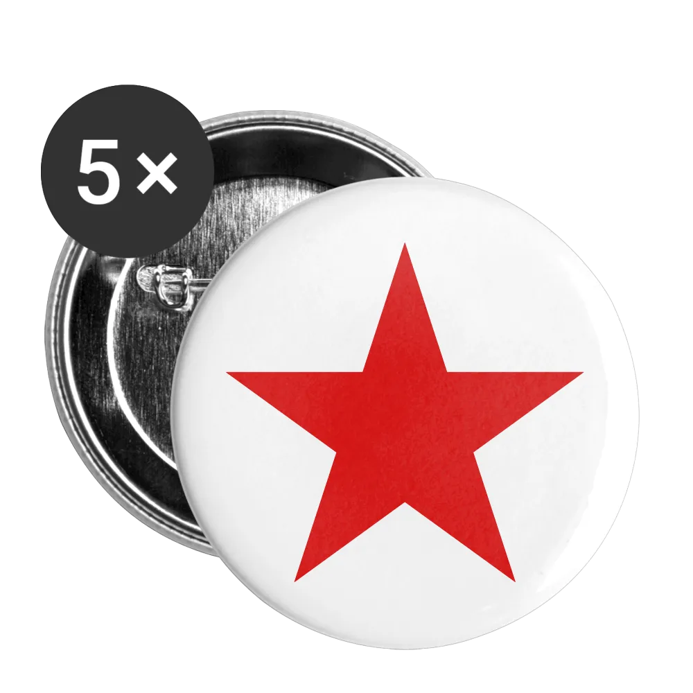 REDD Buttons small 1'' (5-pack)