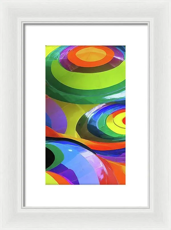 Round and Round - Framed Print