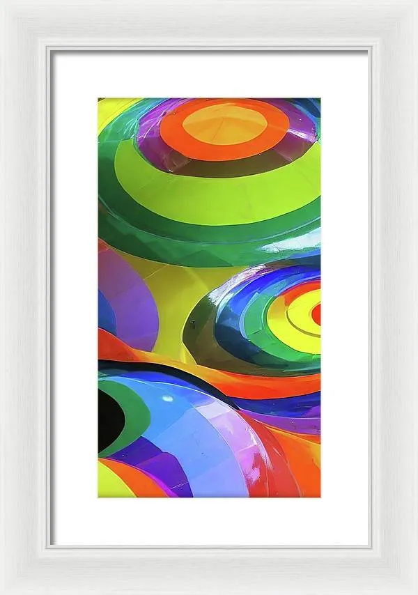 Round and Round - Framed Print
