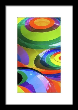 Round and Round - Framed Print