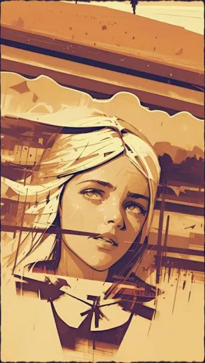Sandy - Art Print