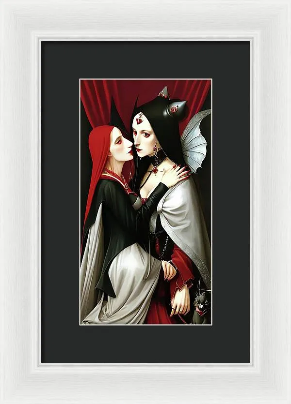 Un-trusted Love - Framed Print