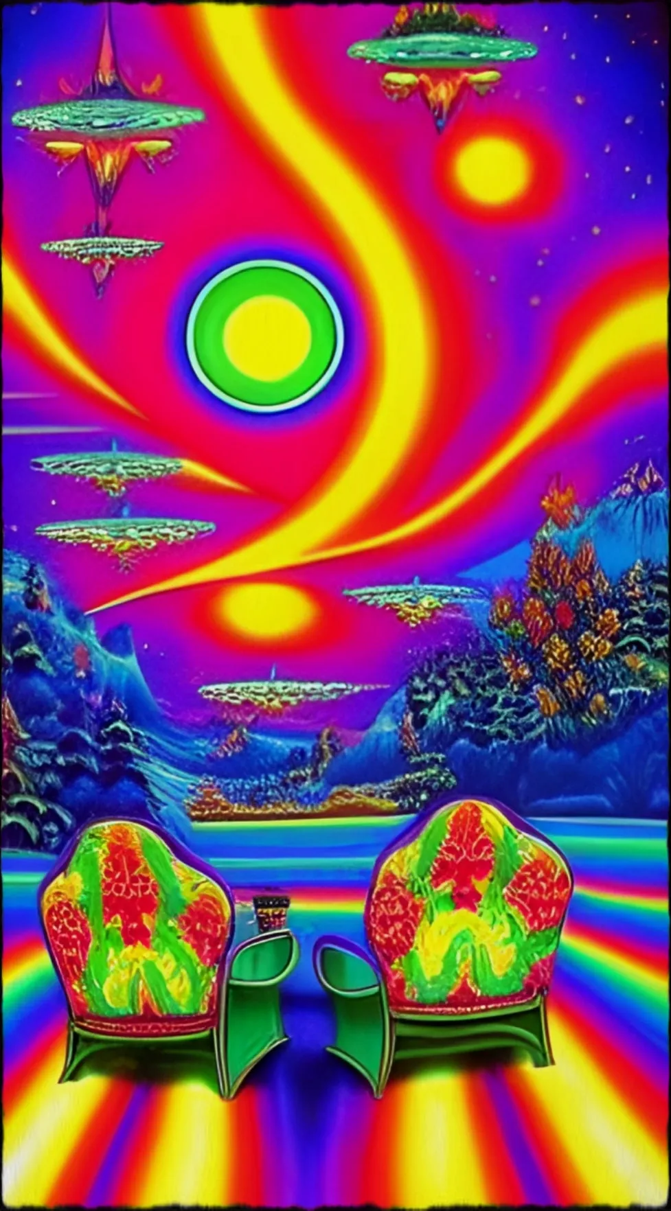 Visitors - Art Print