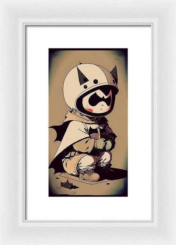 Young Bat - Framed Print